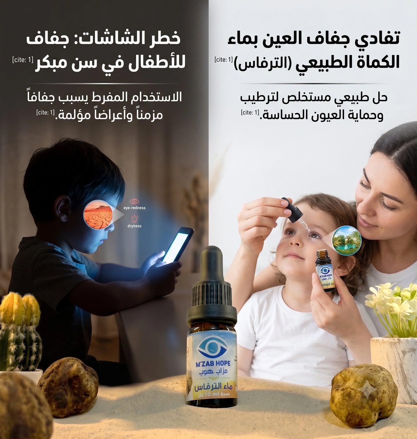 M'ZAB HOPE — قطرات ماء الكمأ