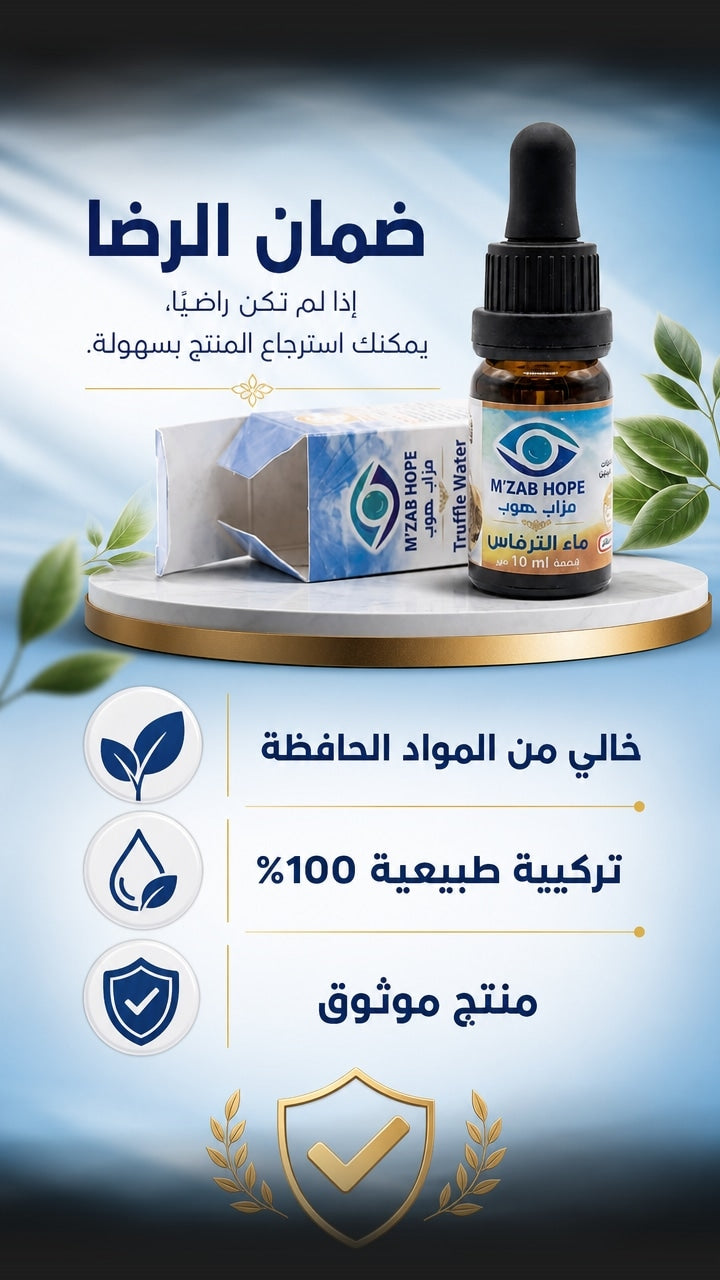 Guarantee — M'ZAB HOPE — قطرات ماء الكمأ